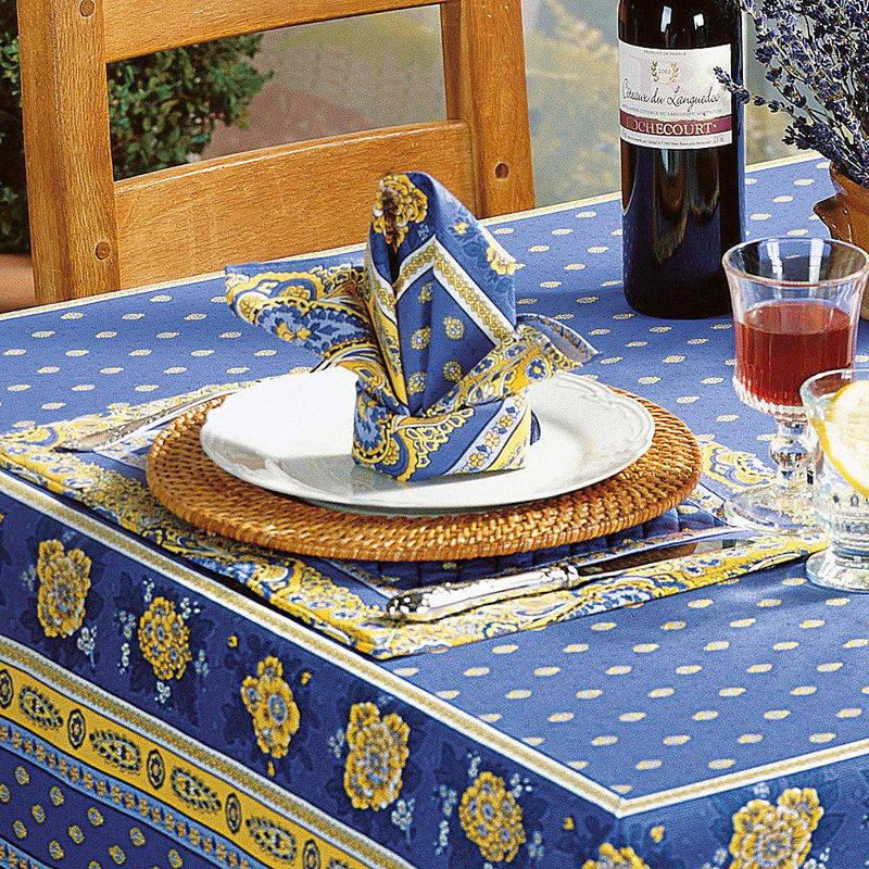 Serviettes : faites apparatre les couleurs de la Provence sur votre table