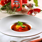 Consomm froid  la tomate San Marzano