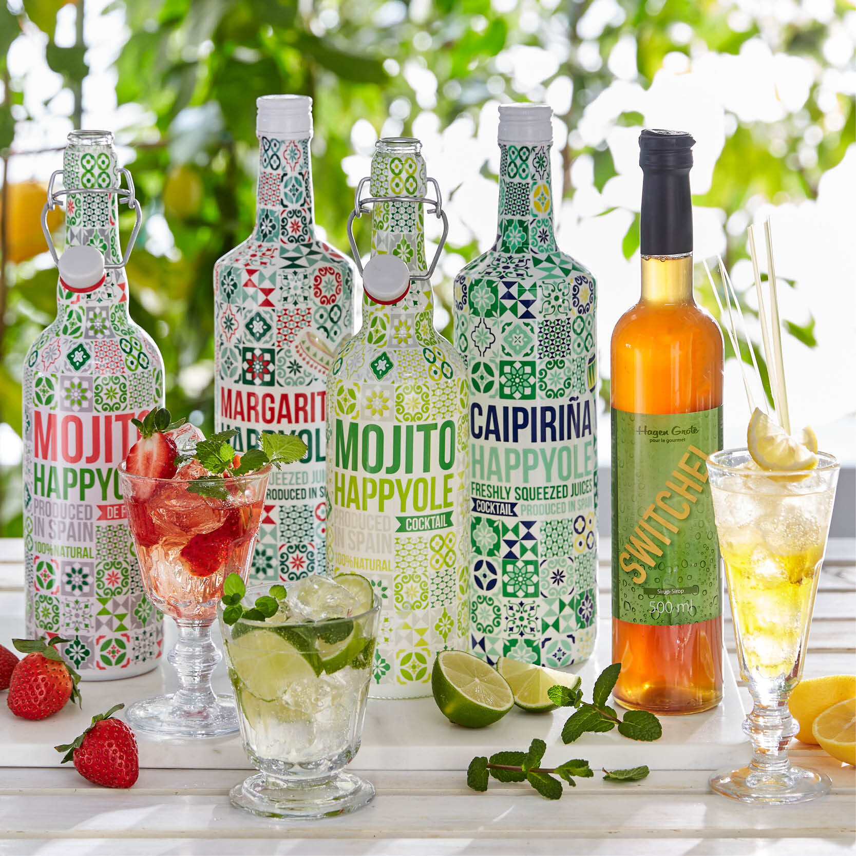 Boissons rafrachissantes pour les beaux jours