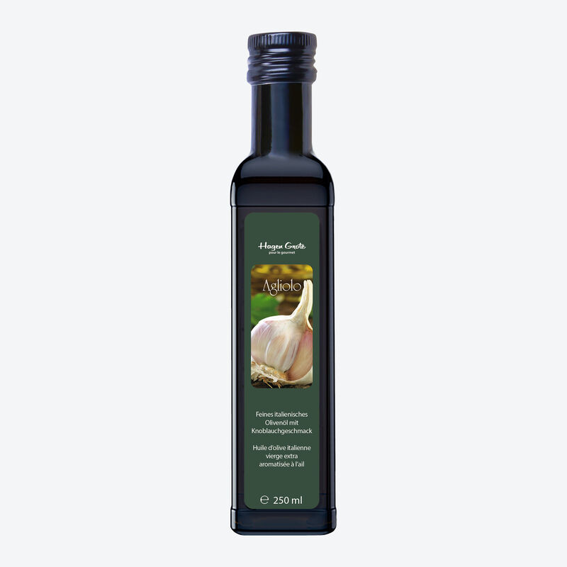  Agliolo : spécialité italienne unique d'huile d'assaisonnement BIO, huile