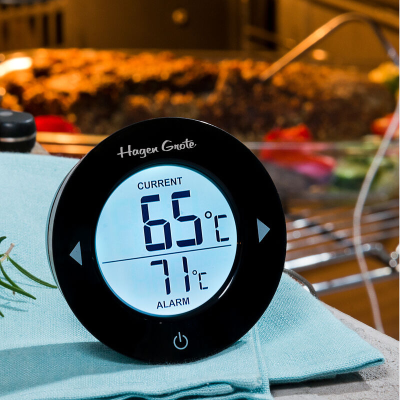 Thermomètre à viande numérique super précis pour BBQ et four : extrêmement résistant à la chaleur Photo 3