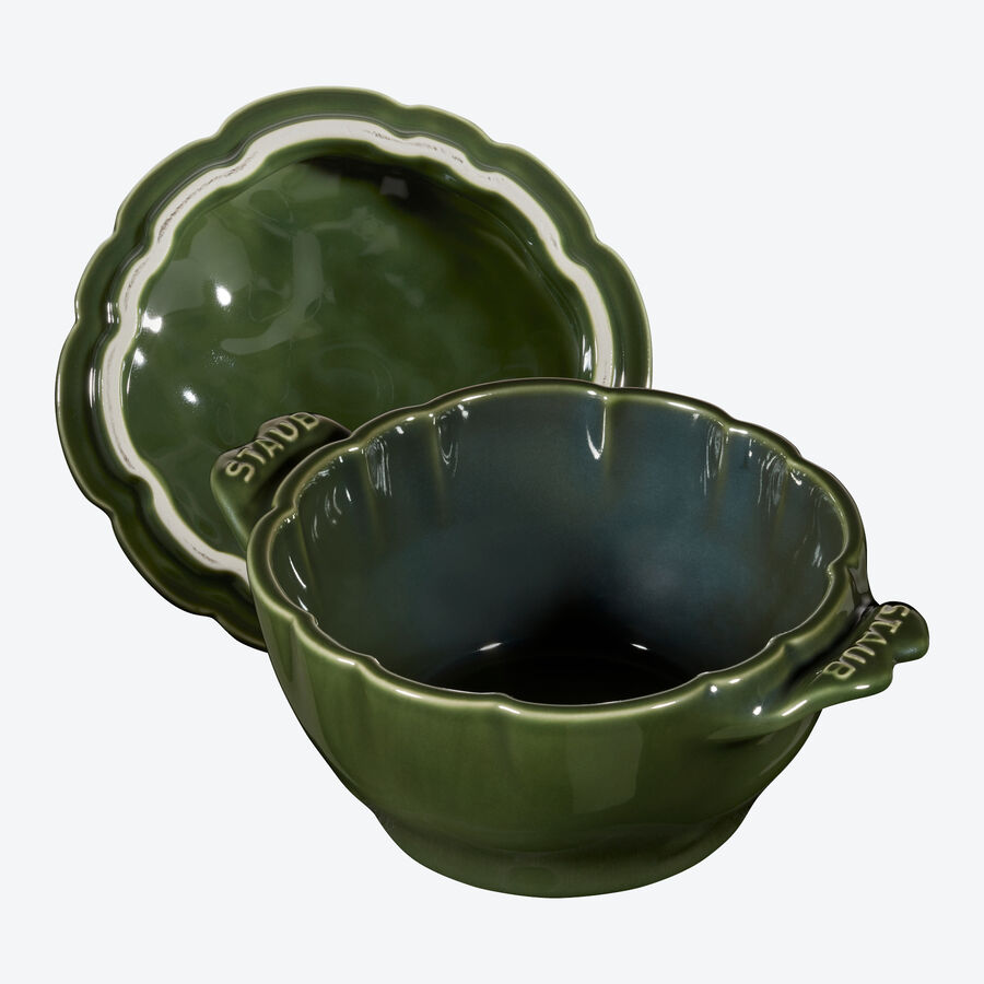 Cocotte Artichaut en cramique : traditionnelle, pour la cuisine et le service Photo 3