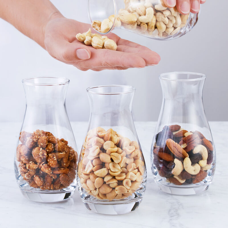 Mini-carafes à noix - présentation élégante et hygiénique à l'heure de l'apéritif Photo 2