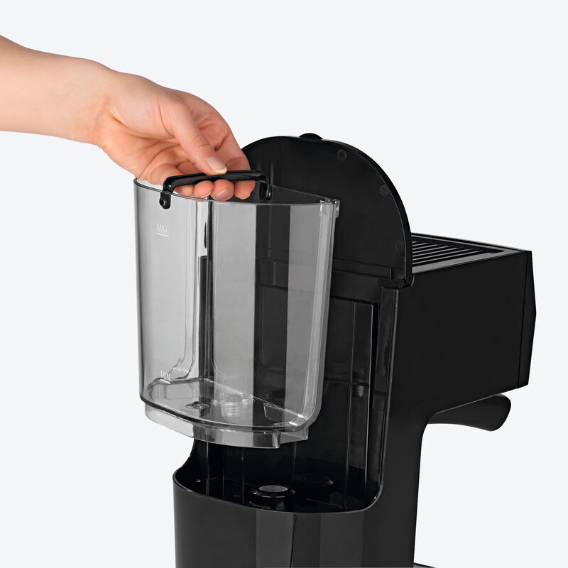 Machine compacte à porte-filtre avec mousseur à lait automatique Photo 3