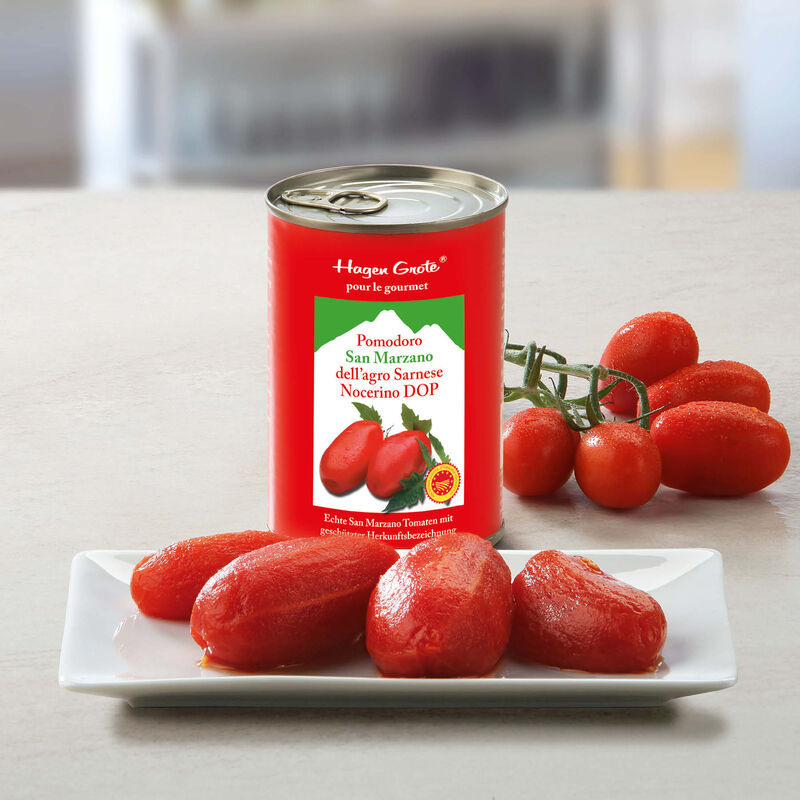 6 boîtes : tomates pelées San Marzano, considérées comme les tomates les plus aromatiques du monde Photo 2
