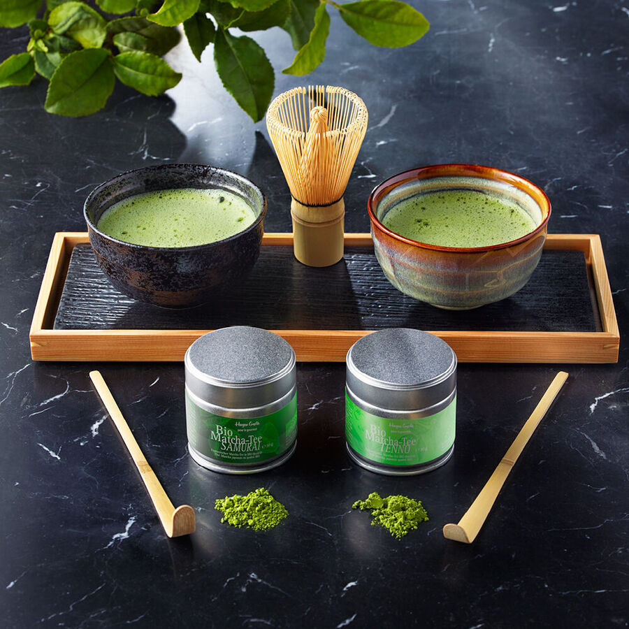 Prparer et dguster le th matcha de manire traditionnelle dans un bol  matcha Photo 4