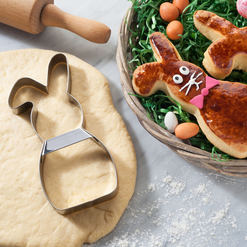 Emporte-pièce Grand lapin pour des biscuits de Pâques originaux Photo 2