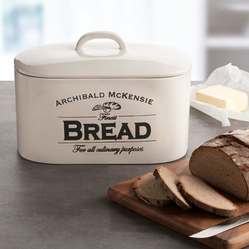 La boîte à pain anglaise traditionnelle garde le pain bien frais Photo 2