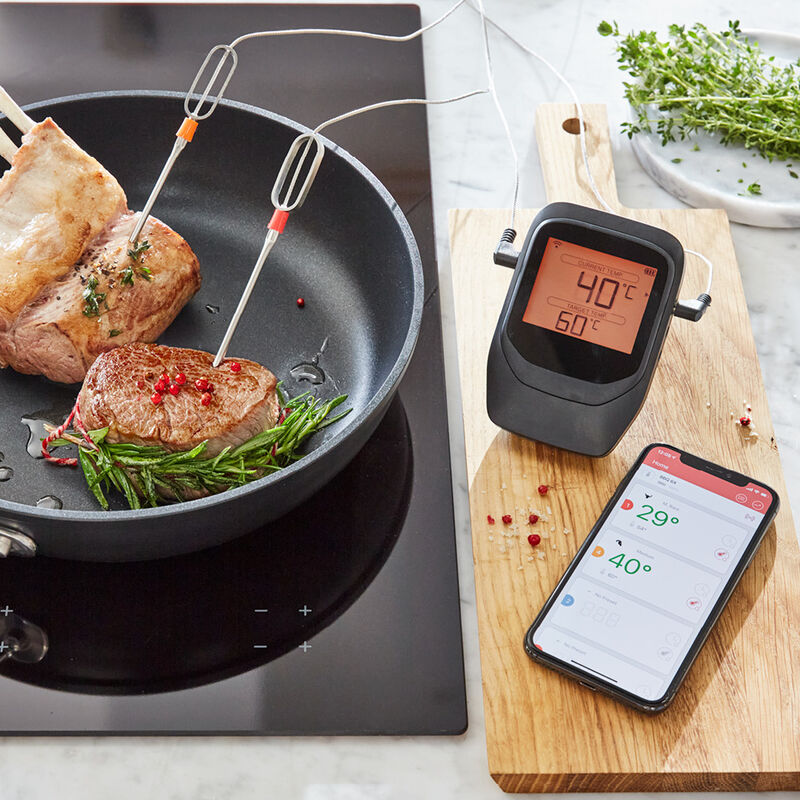 Thermomètre avec application : vérifiez l'état de cuisson de 6 plats en même temps Photo 5