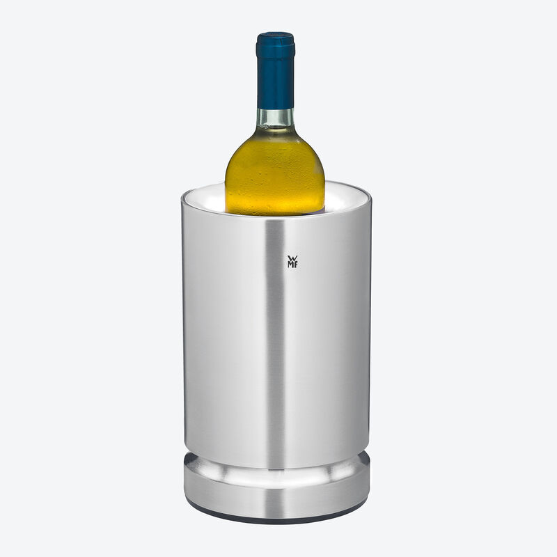 Le rafraîchisseur de bouteille lumineux WMF Ambient garde les bouteilles de vin et de champagne froides pendant des heures Photo 3