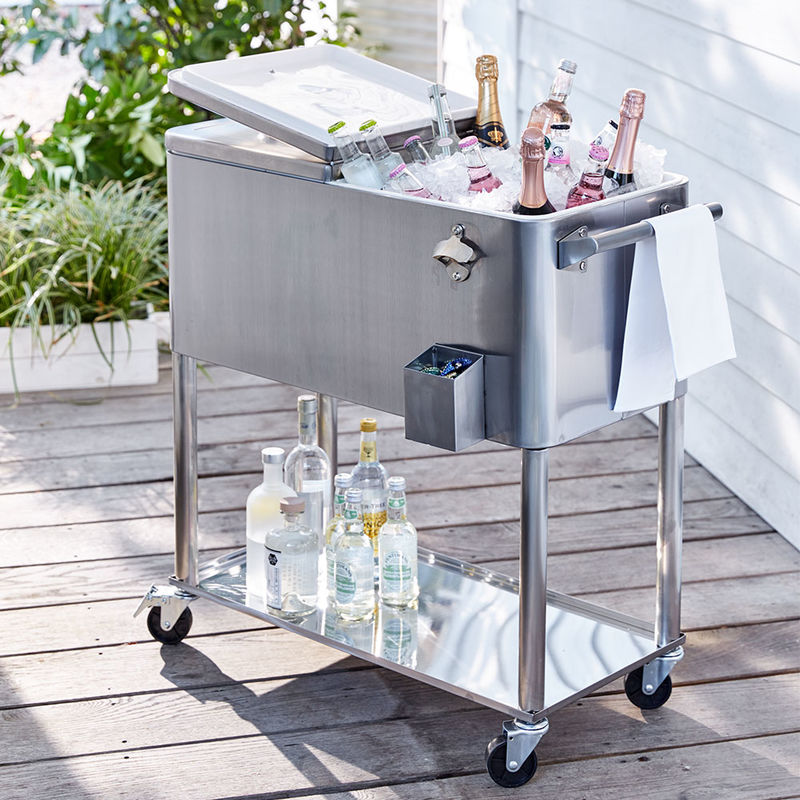 Chariot bar pour terrasse : savourer des boissons fraîches pendant des heures Photo 2