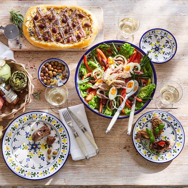 Magnifiques assiettes à dessert : invitez la Provence à votre table Photo 2