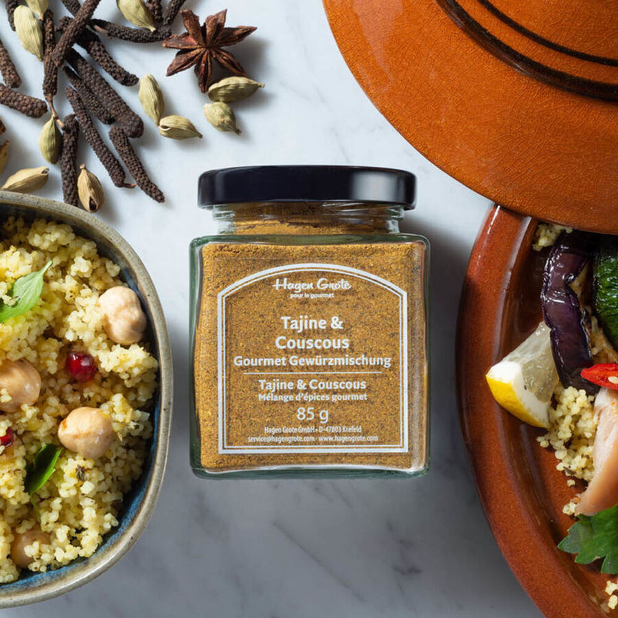 Mélange d'épices gourmet Tajine & couscous Hagen Grote Suisse