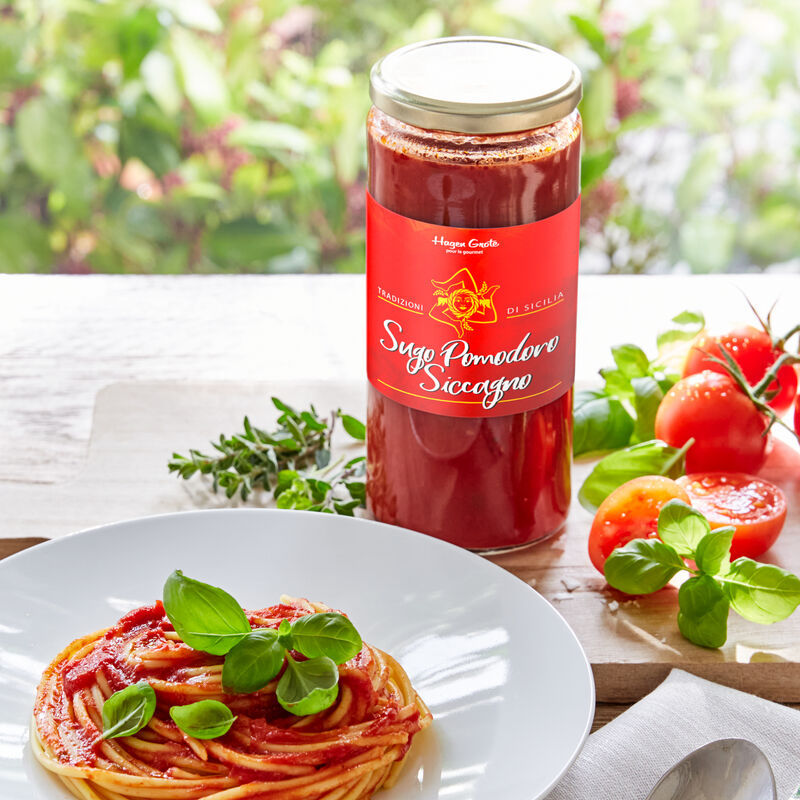 Sugo Pomodoro Tomate de Siccagno : sauce tomate sicilienne très aromatique Photo 2