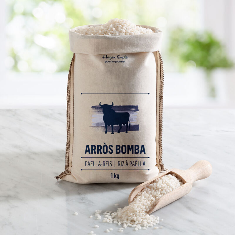 Bomba est considéré comme le meilleur riz à paella original espagnol Photo 2