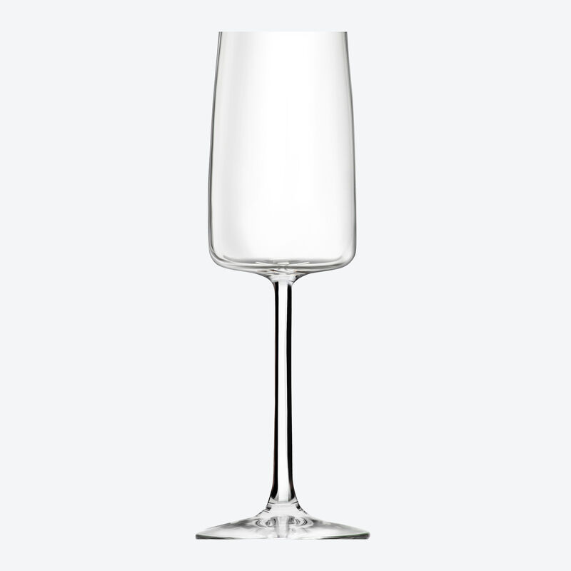 Fltes  champagne en cristal de premire qualit : le design dans sa forme la plus pure Photo 3