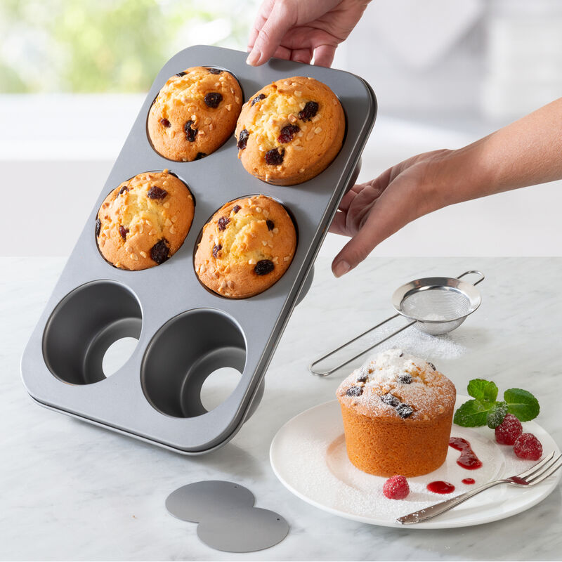 Moule à fond amovible : démoulez vos muffins XL moelleux avec facilité Photo 2