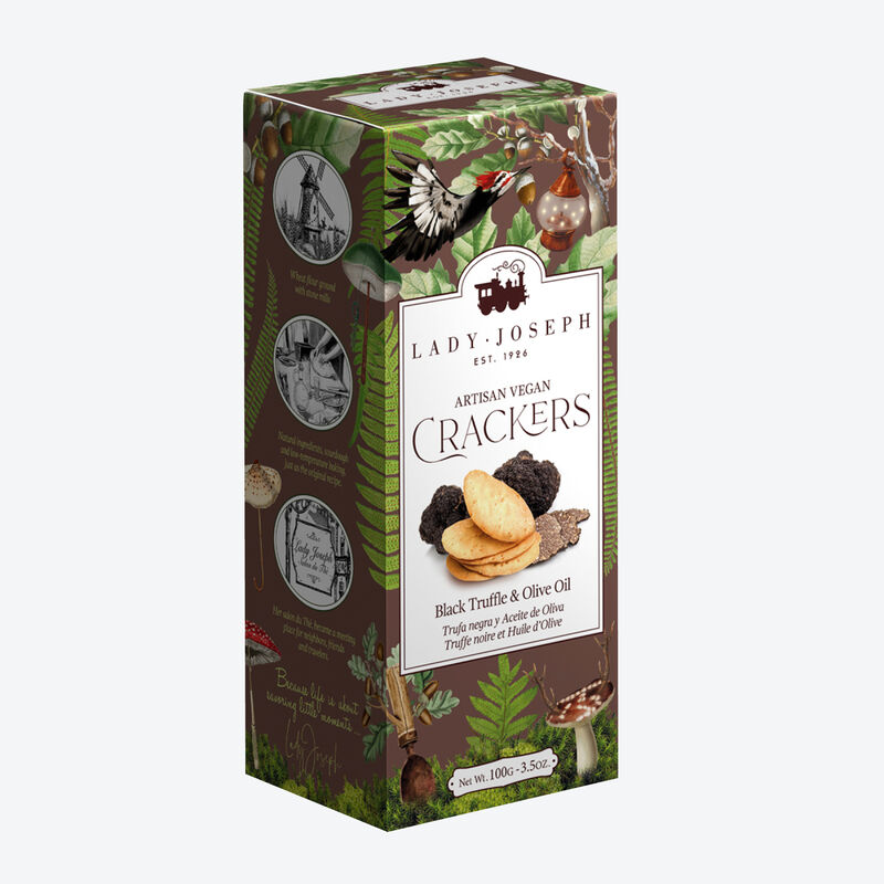 Crackers artisanaux à la truffe - Irrésistibles biscuits salés Photo 3