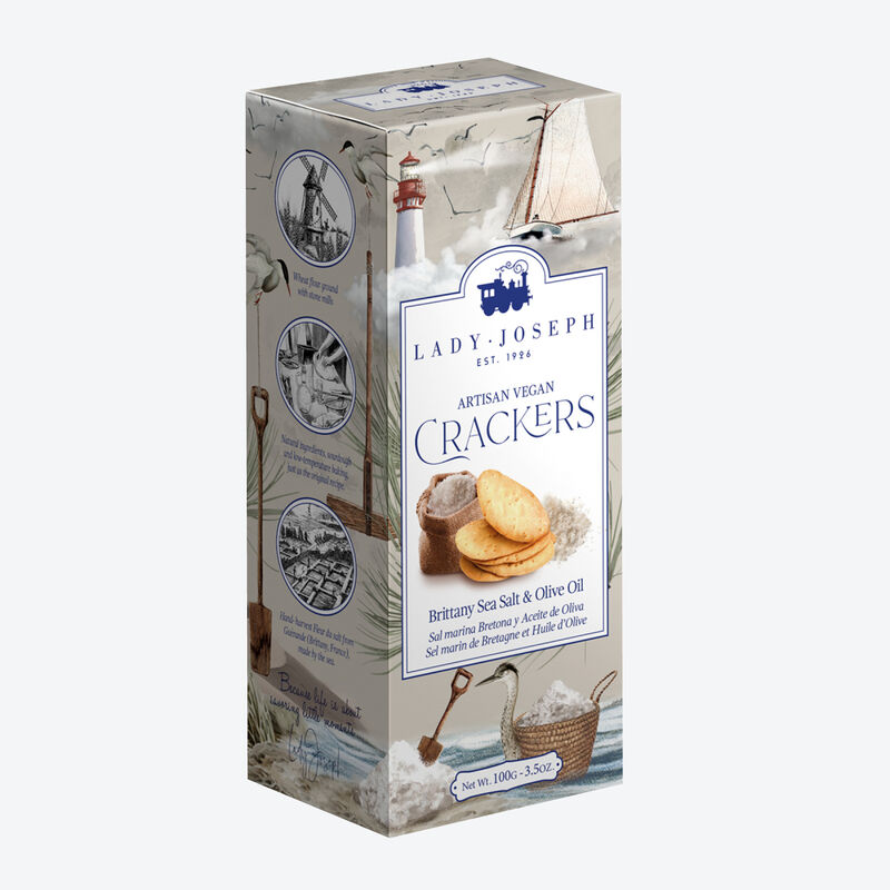 Crackers artisanaux au sel marin - Irrésistibles biscuits salés Photo 3