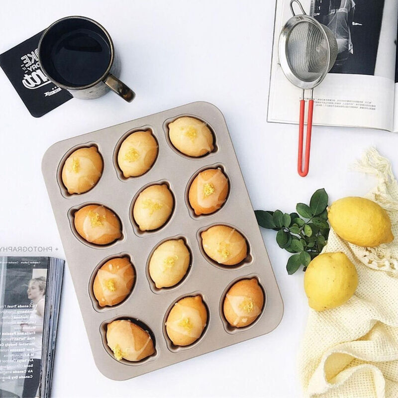 Moule  muffins en citron : super conducteur, revtement antiadhsif Photo 3