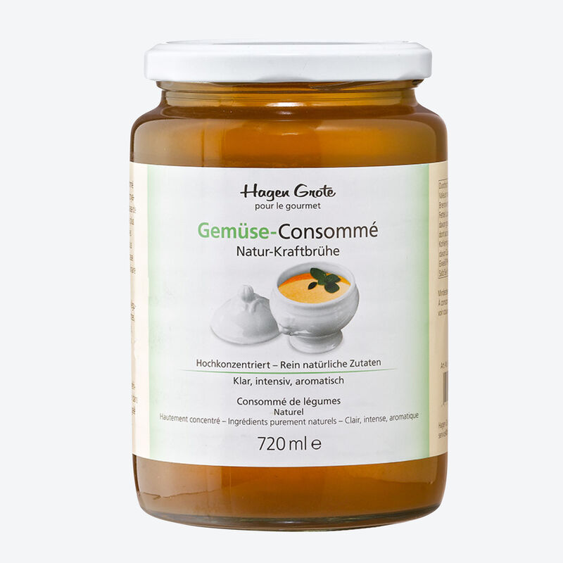 Consommés légumes Hagen Grote - Des soupes rapides et raffinées à partir de nos consommés naturels