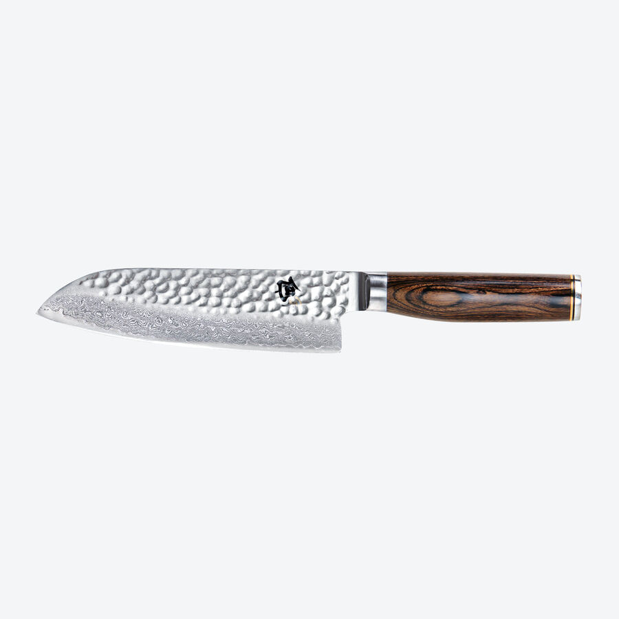 Couteau Santoku KAI Shun Premier : couteau acier Damas forg main