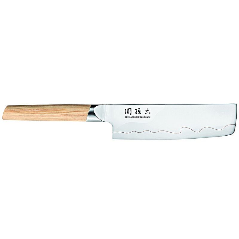 Couteau à légumes Nakiri, lame 16,5 cm