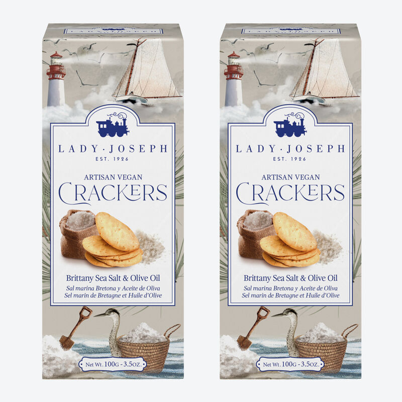 Crackers artisanaux au sel marin - Irrésistibles biscuits salés