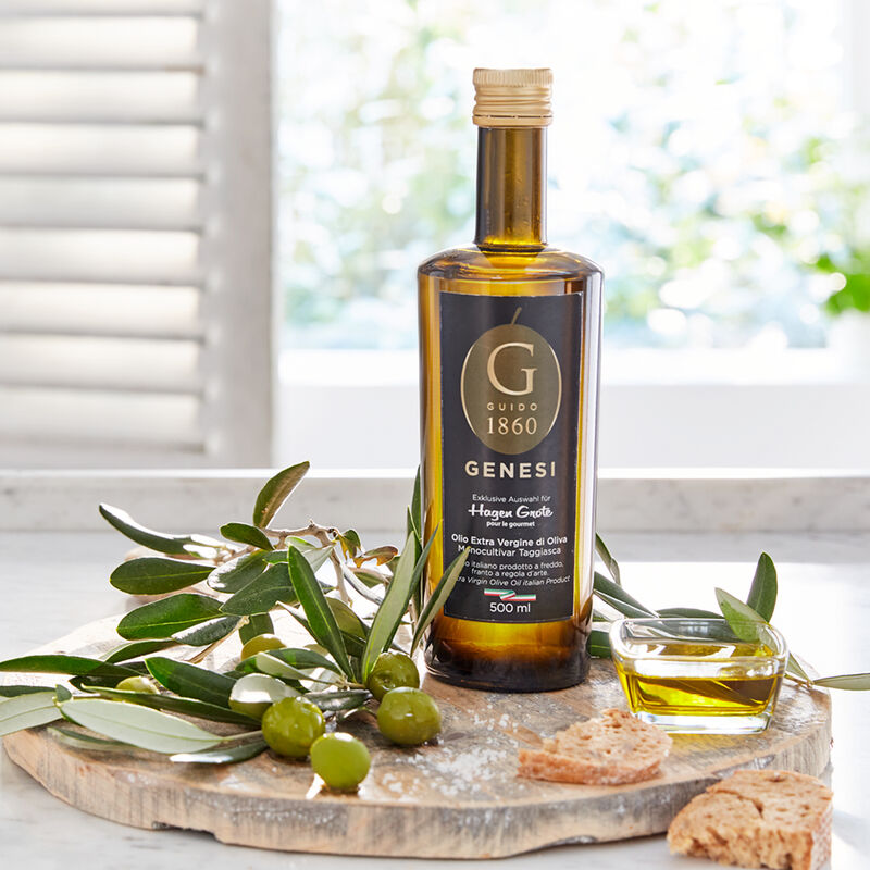 Huile d'olive Genesi « Selezione Speciale » provenant d'une sélection d'olives taggiasche