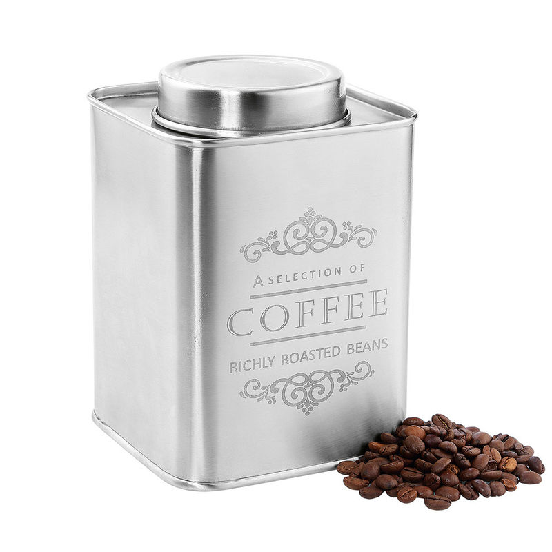 La jolie boîte hermétique Café au design nostalgique préserve les précieux arômes du café