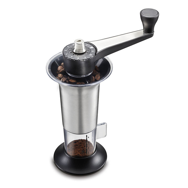 Moulin à café : 11 réglages, spécialement pour expresso, café filtre, cafetière à piston