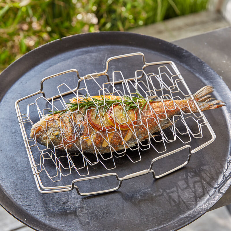 Panier à barbecue : mieux griller les poissons délicats, les légumes tendres, les viandes fines