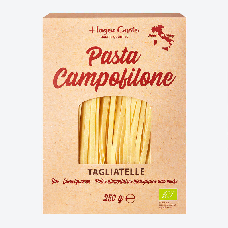 Pâtes Campofilone BIO : tagliatelles aux oeufs pour gourmets