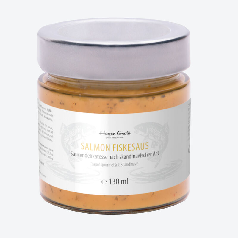 Salmon fiskesaus - Sauce fine scandinave pour tous les plats de poisson et de saumon