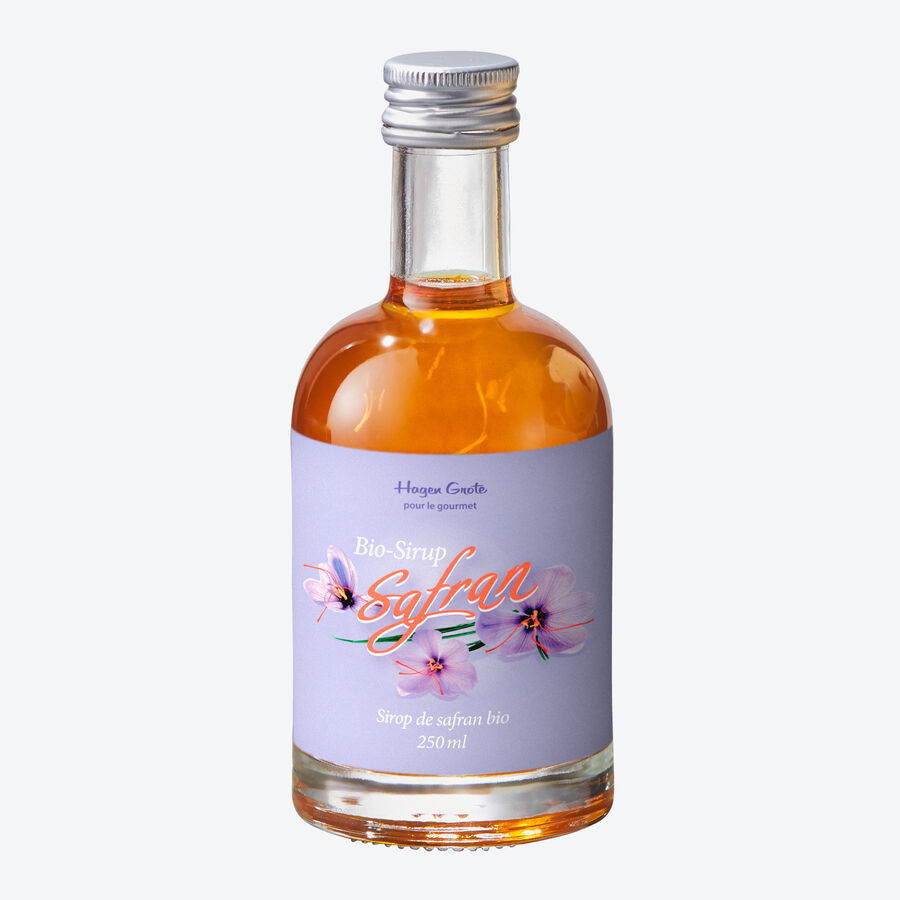 Sirop de safran bio : la prcieuse pice pour tous les dlices sucrs et exotiques