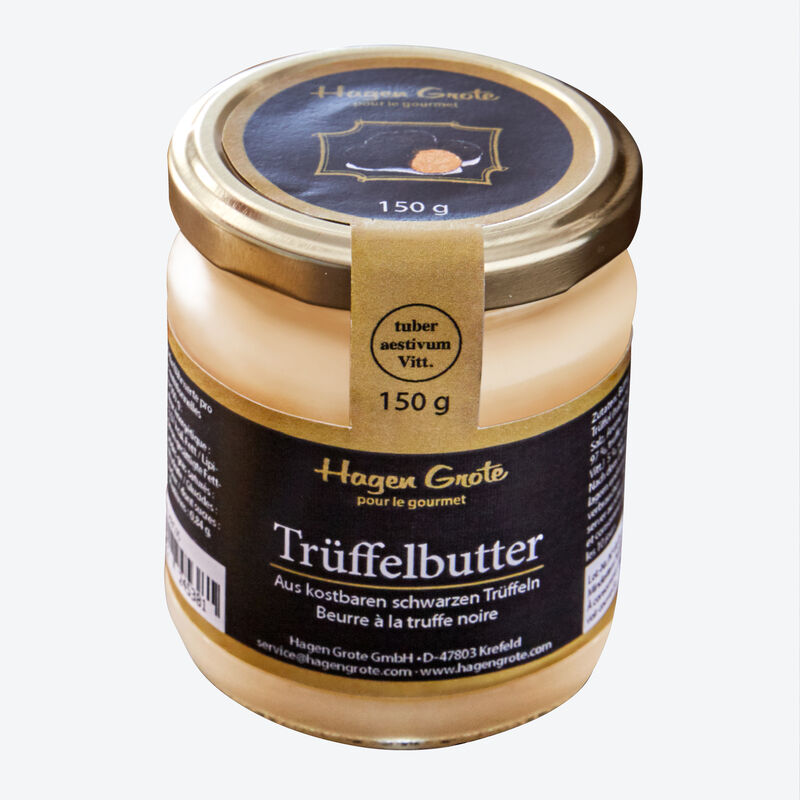 Superbe beurre  la truffe noire trs concentr