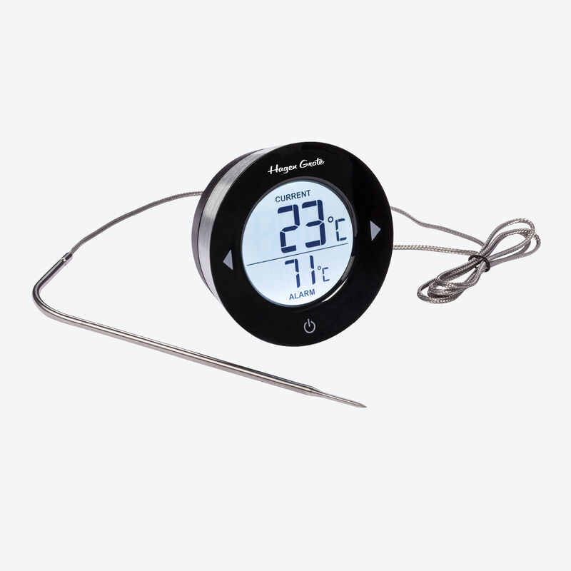 Thermomètre à viande numérique super précis pour BBQ et four : extrêmement résistant à la chaleur