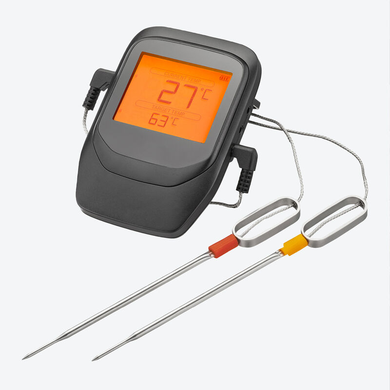Thermomètre avec application : vérifiez l'état de cuisson de 6 plats en même temps