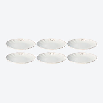 Image du produit pour '  Assiettes plates : Ravissante vaisselle mditerranenne  dcor olives et patin'