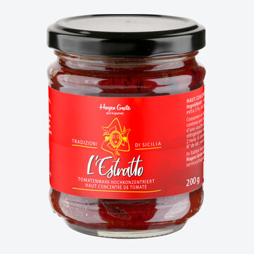 Image du produit pour ' L'Estratto : 1 kg de concentr de tomates super aromatique obtenu  partir de 20 kg de tomates de Siccagno sches au soleil'