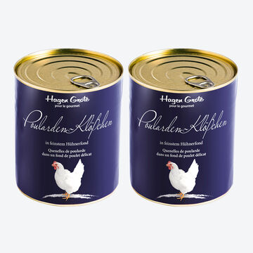 Image du produit pour ' Produit fin : quenelles de poularde dans un fond de volaille dlicatement pic'
