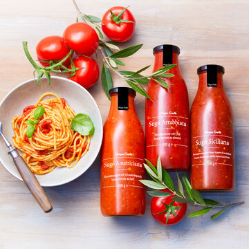 Image du produit pour 'Arrabbiata : sauce tomate italienne San Marzano trs aromatique'