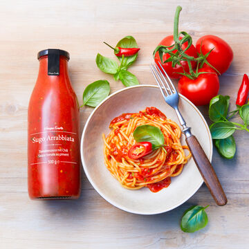 Image du produit pour 'Arrabbiata : sauce tomate italienne San Marzano trs aromatique'