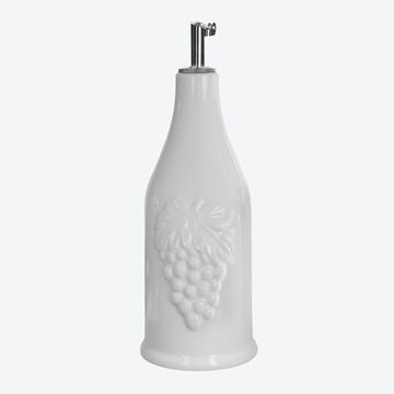 Image du produit pour 'Assaisonnez avec lgance : jolie bouteille en porcelaine pour vinaigre balsamique'