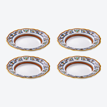 Image du produit pour 'Assiettes creuses Nova Deruta - cramique d'Ombrie dcore  la main'