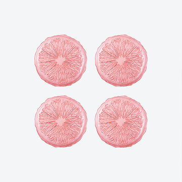 Image du produit pour 'Assiettes en verre � l'aspect estival de fruits'