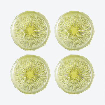 Image du produit pour 'Assiettes en verre  l'aspect estival de fruits'