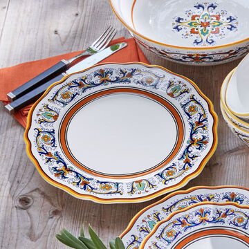 Image du produit pour 'Assiettes plates Nova Deruta - cramique d'Ombrie dcore  la main'