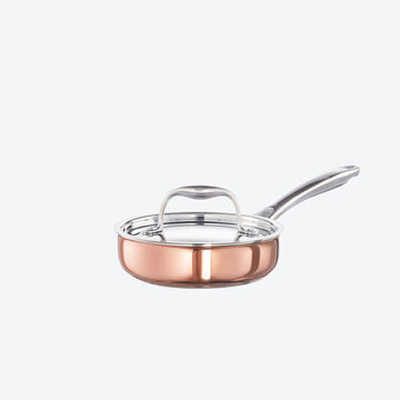 Image du produit pour 'Batterie de cuisine en cuivre  5 couches : casserole avec couvercle'