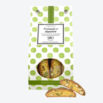 Image du produit pour 'Cantucci - biscuits italiens aux amandes et pistaches, 225 g'